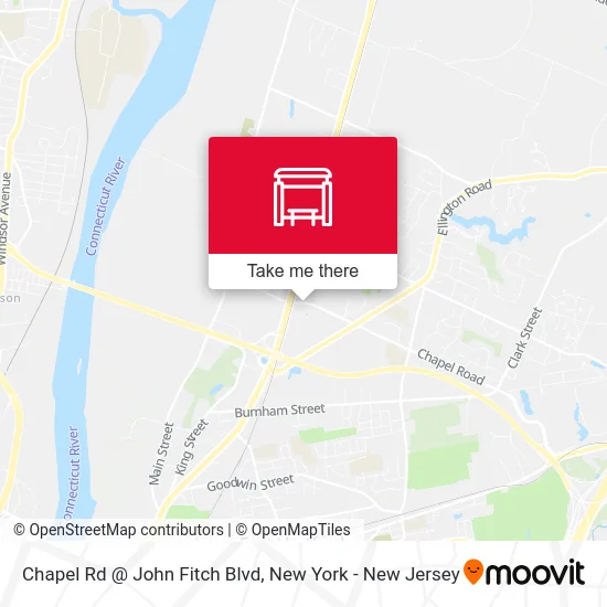 Chapel Rd @ John Fitch Blvd map