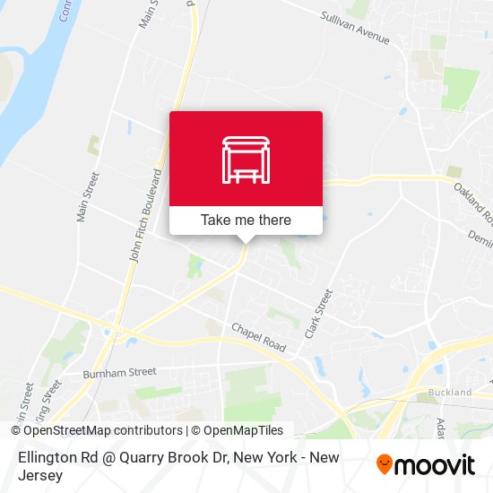 Ellington Rd @ Quarry Brook Dr map