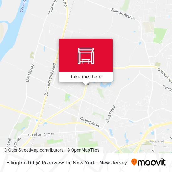 Ellington Rd @ Riverview Dr map