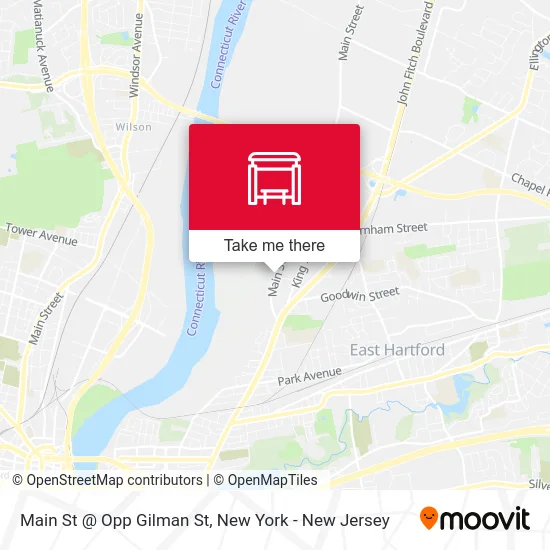 Main St @ Opp Gilman St map