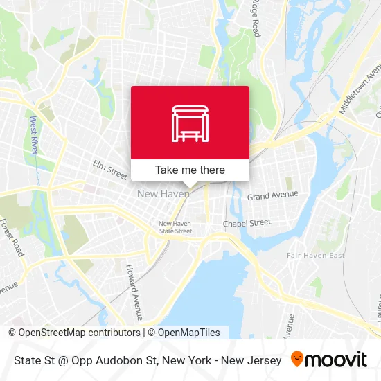 State St @ Opp Audobon St map