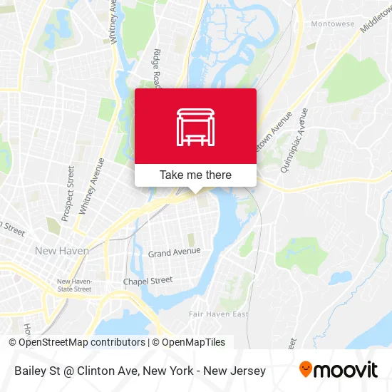 Mapa de Bailey St @ Clinton Ave