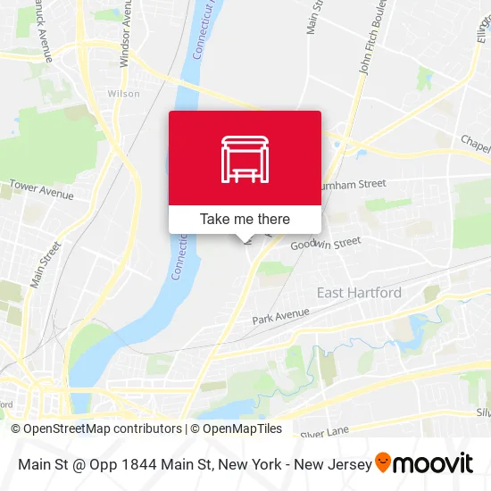 Main St @ Opp 1844 Main St map