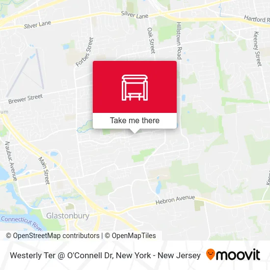 Westerly Ter @ O'Connell Dr map