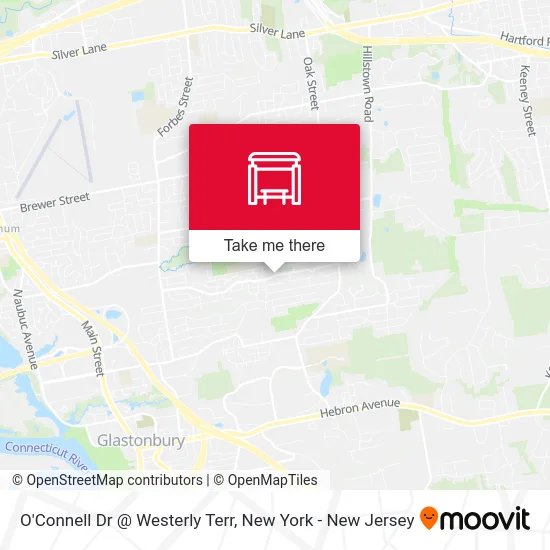 O'Connell Dr @ Westerly Terr map