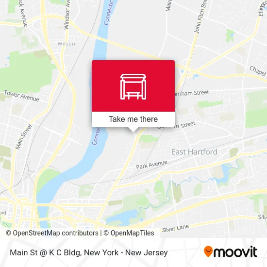 Main St @ K C Bldg map