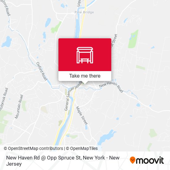 New Haven Rd @ Opp Spruce St map