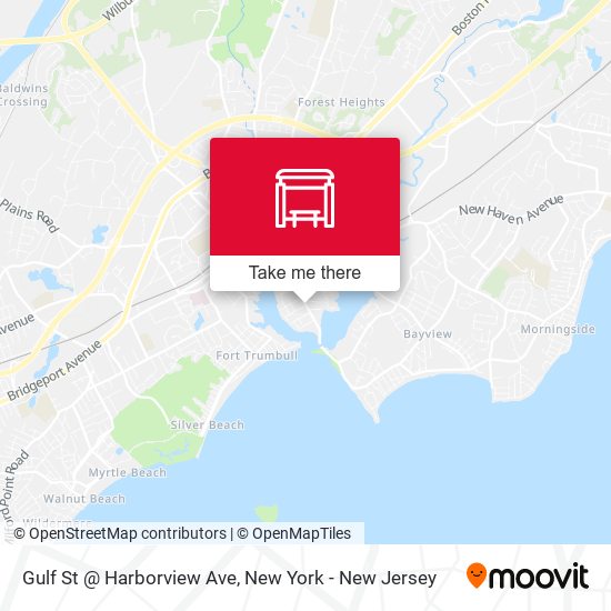 Mapa de Gulf St @ Harborview Ave