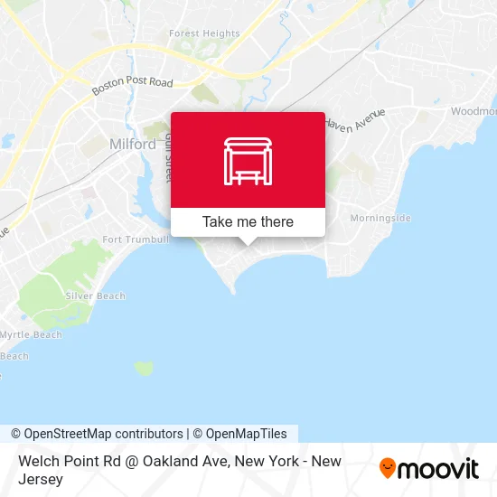 Welch Point Rd @ Oakland Ave map