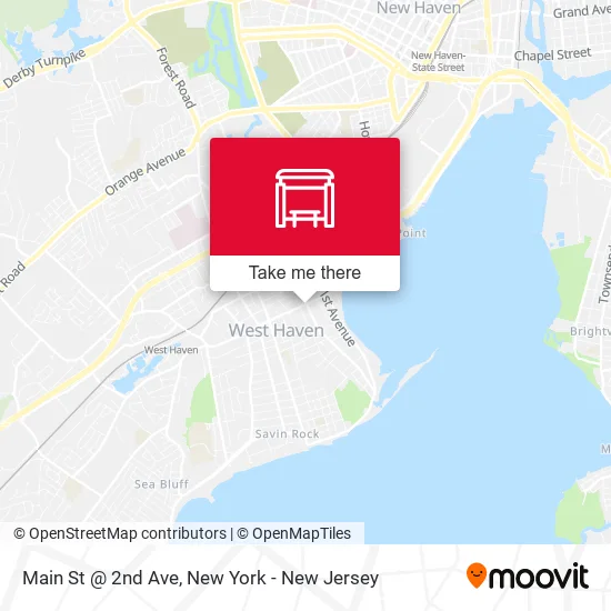 Mapa de Main St @ 2nd Ave