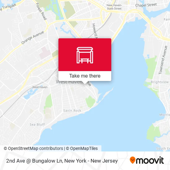 2nd Ave @ Bungalow Ln map