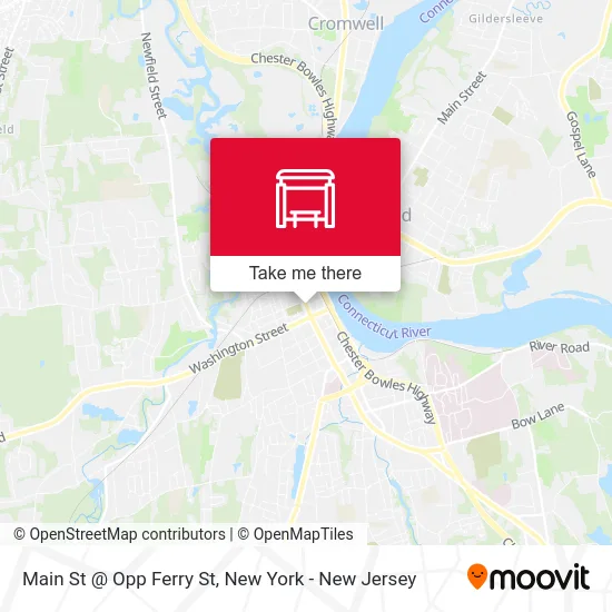 Main St @ Opp Ferry St map