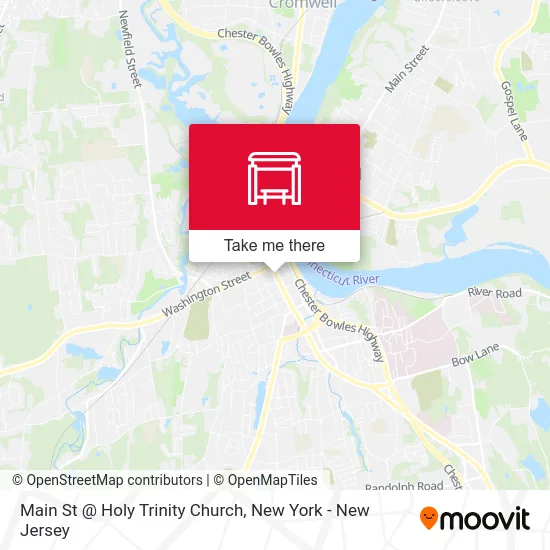 Main St @ Holy Trinity Church map