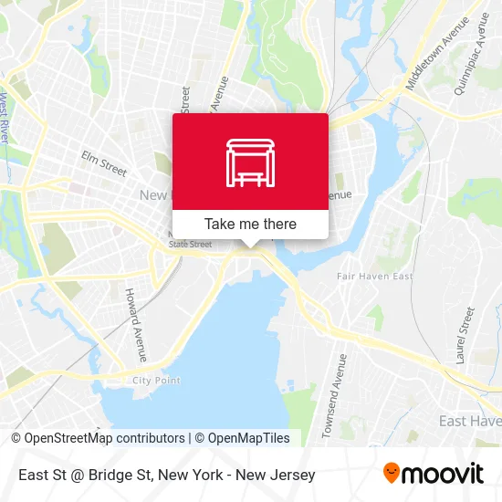 East St @ Bridge St map