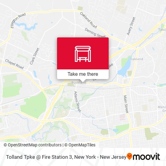 Mapa de Tolland Tpke @ Fire Station 3