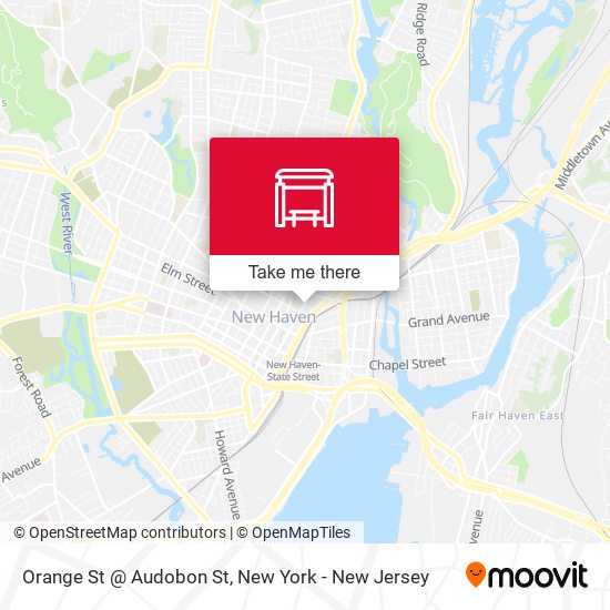 Mapa de Orange St @ Audobon St