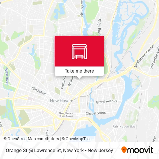 Mapa de Orange St @ Lawrence St