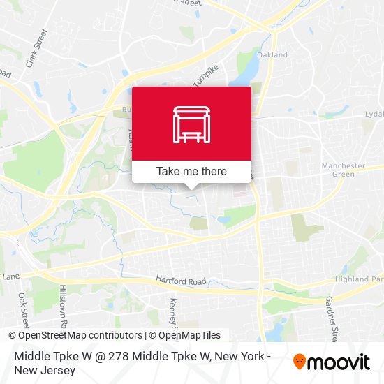 Middle Tpke W @ 278 Middle Tpke W map