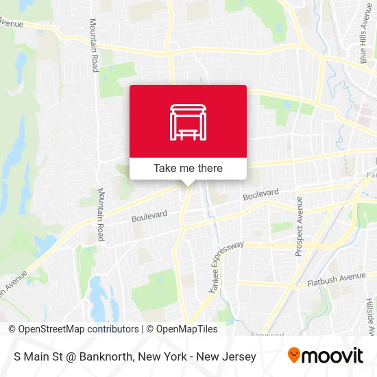 S Main St @ Banknorth map