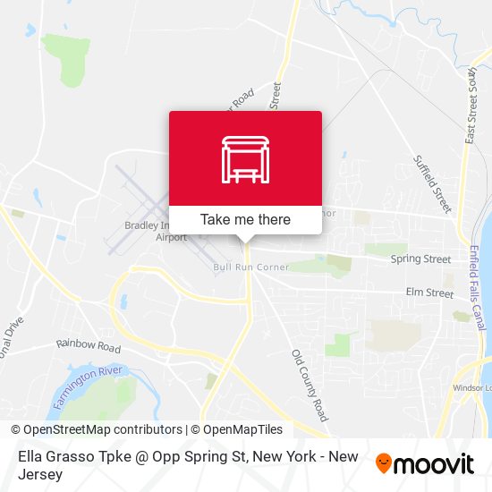 Ella Grasso Tpke @ Opp Spring St map
