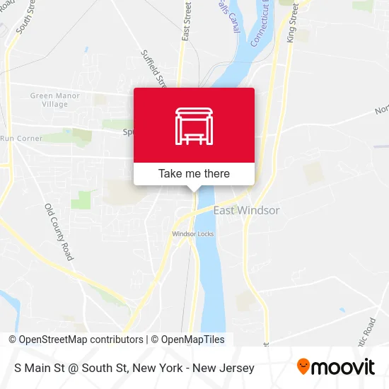 S Main St @ South St map