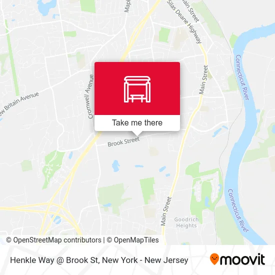 Henkle Way @ Brook St map