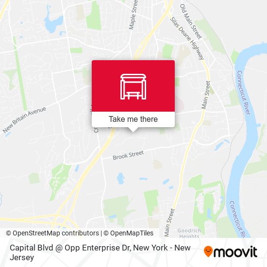 Mapa de Capital Blvd @ Opp Enterprise Dr
