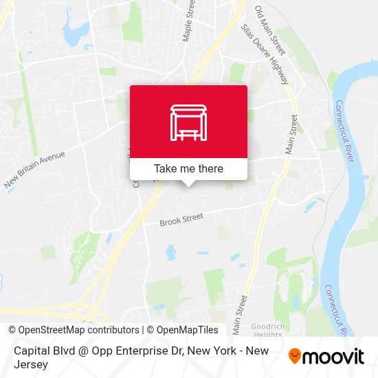 Capital Blvd @ Opp Enterprise Dr map