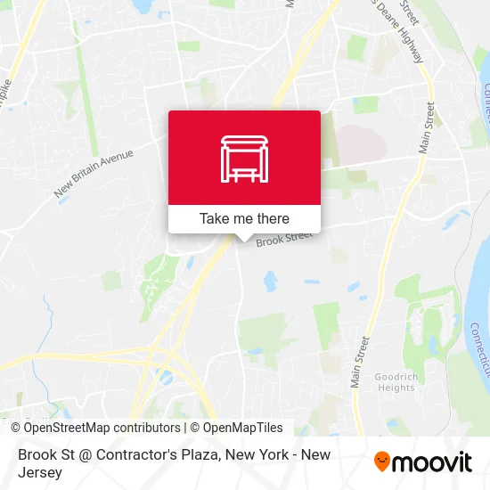 Brook St @ Contractor's Plaza map