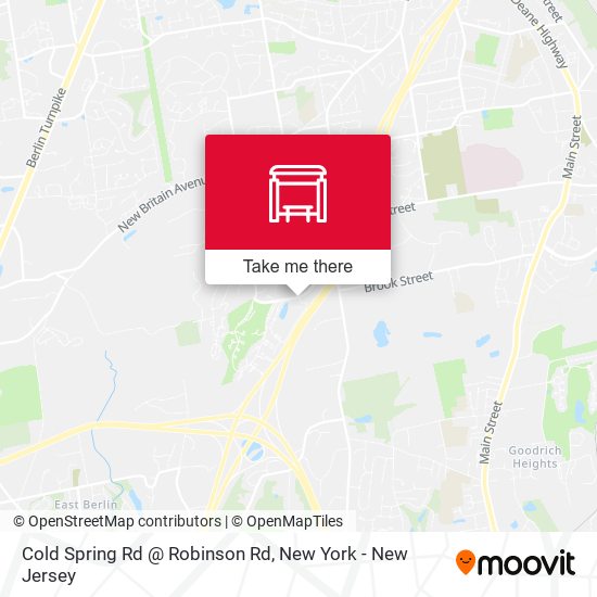 Cold Spring Rd @ Robinson Rd map
