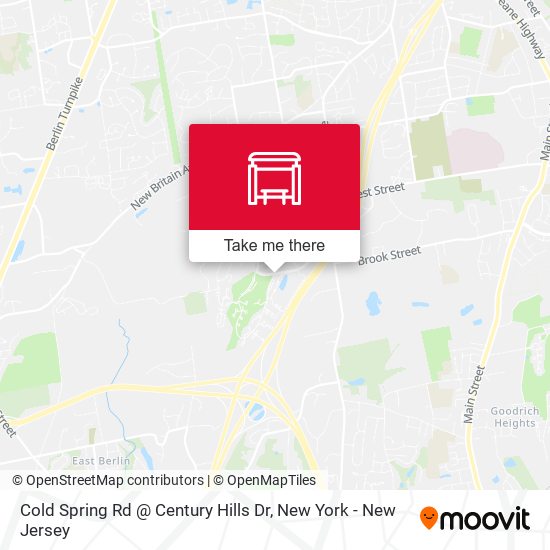 Cold Spring Rd @ Century Hills Dr map
