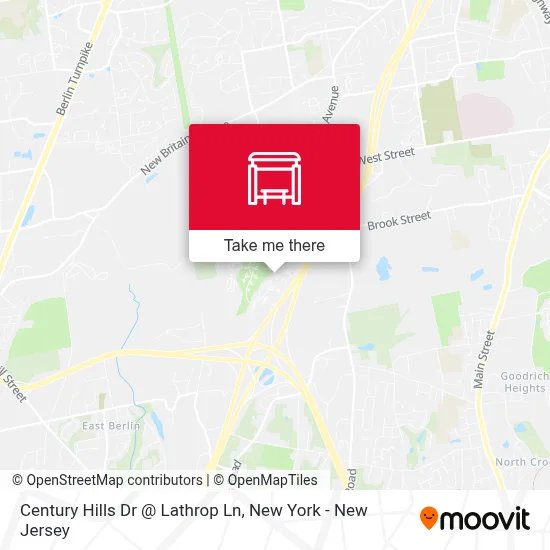 Century Hills Dr @ Lathrop Ln map