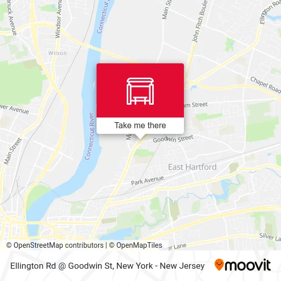 Ellington Rd @ Goodwin St map