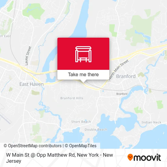 W Main St @ Opp Matthew Rd map