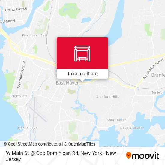 W Main St @ Opp Dominican Rd map