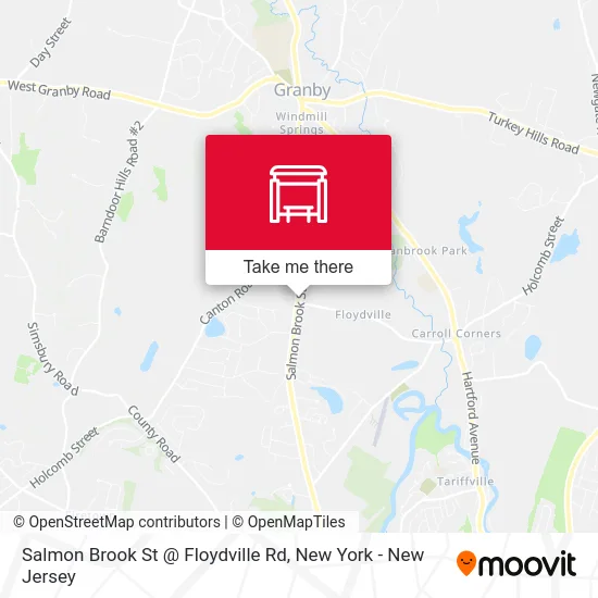 Salmon Brook St @ Floydville Rd map