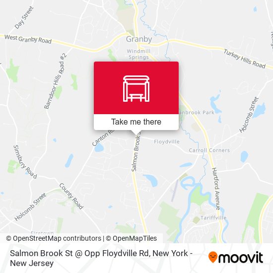 Mapa de Salmon Brook St @ Opp Floydville Rd