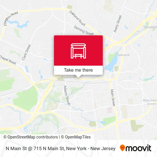 N Main St @ 715 N Main St map