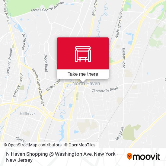 N Haven Shopping @ Washington Ave map