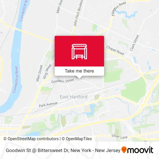 Goodwin St @ Bittersweet Dr map