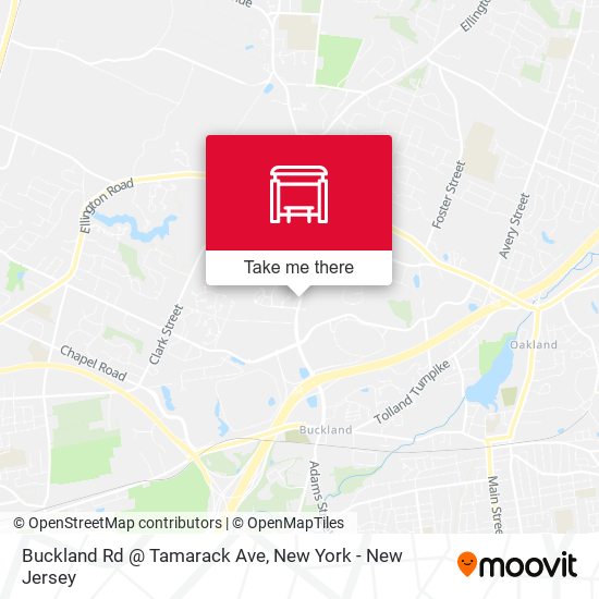 Mapa de Buckland Rd @ Tamarack Ave