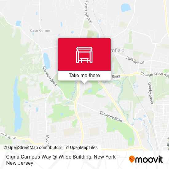 Cigna Campus Way @ Wilde Building map