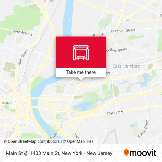 Main St @ 1403 Main St map