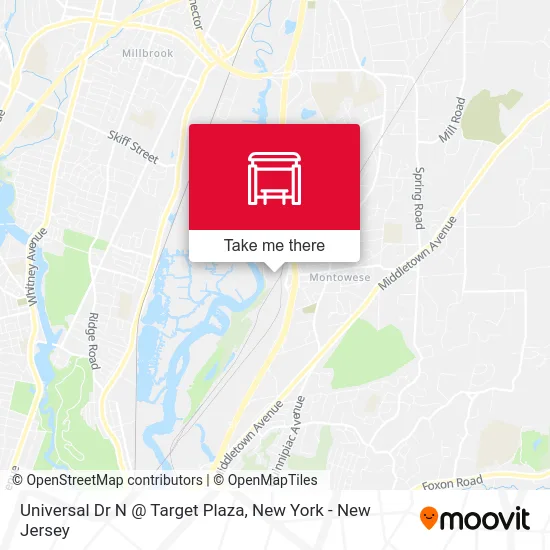 Universal Dr N @ Target Plaza map