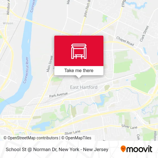 School St @ Norman Dr map