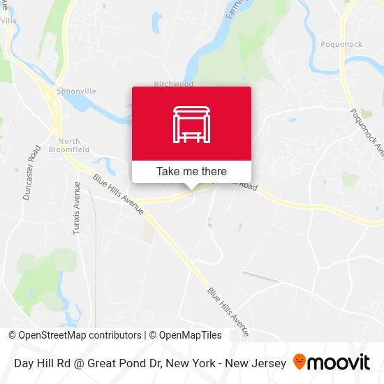 Day Hill Rd @ Great Pond Dr map