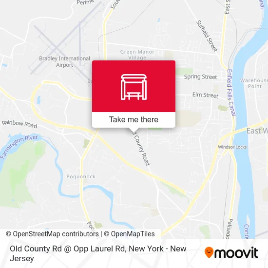 Old County Rd @ Opp Laurel Rd map