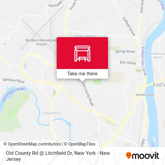 Old County Rd @ Litchfield Dr map