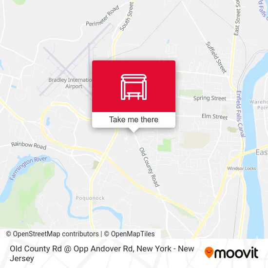 Old County Rd @ Opp Andover Rd map