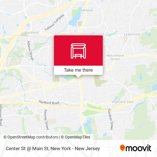 Mapa de Center St @ Main St